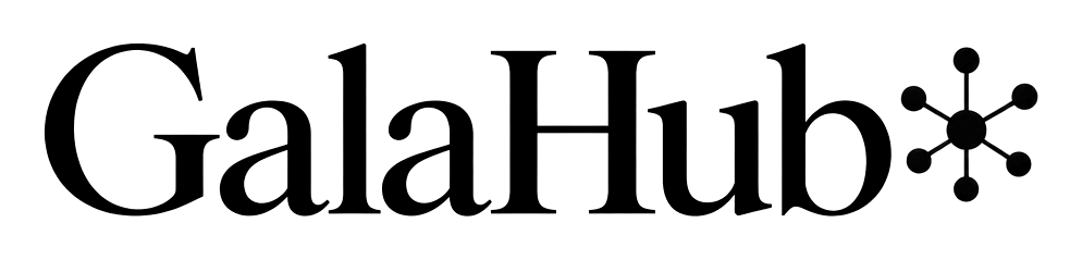 GalaHub Logo einfarbig schwarz